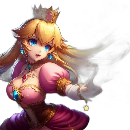 crown, dress, fantasy art, concept art transparent PNG cut-out