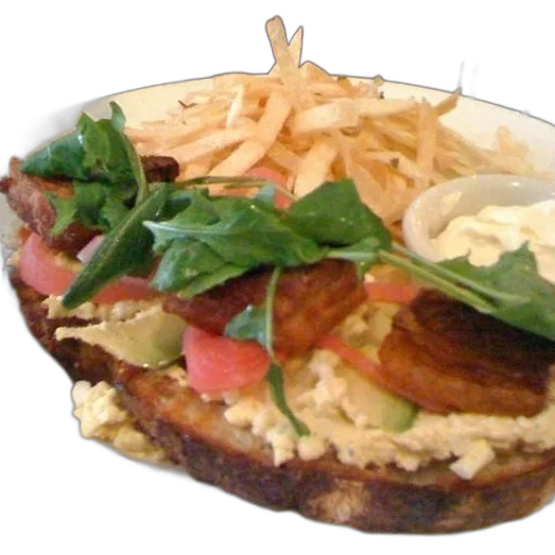 food, crown, photorealistic, plate transparent PNG cut-out