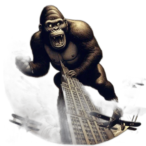 animal, concept art, comic book art, photorealistic transparent PNG cut-out