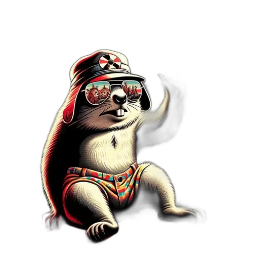 staff, animal, hat, mask transparent PNG cut-out