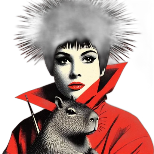 animal, hair, creature, hat transparent PNG cut-out