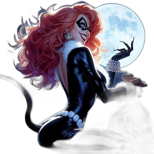 comic book art, concept art, fantasy art, cartoon transparent PNG cut-out
