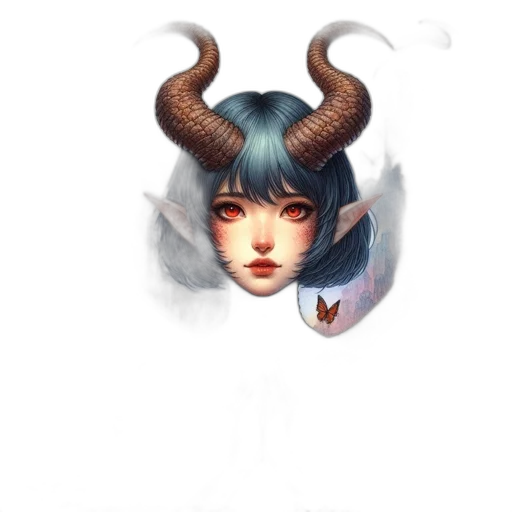 dragon, face, mask, creature transparent PNG cut-out