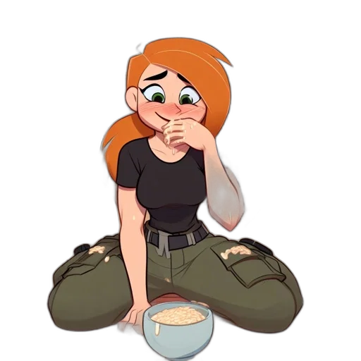 food, cartoon, concept art, comic book art transparent PNG cut-out