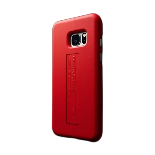 red, caseboch, galaxy, phone transparent PNG cut-out
