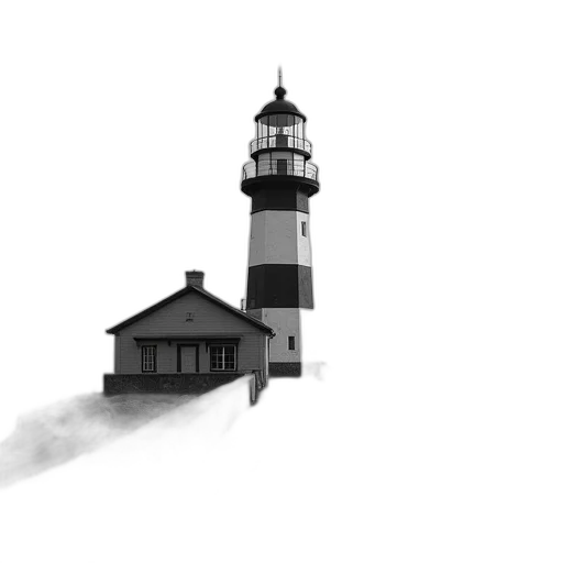 building, concept art, pixel art, photorealistic transparent PNG cut-out