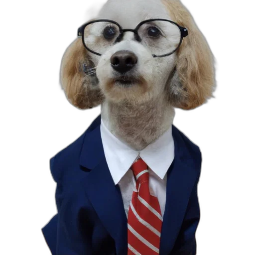 staff, animal, jacket, face transparent PNG cut-out