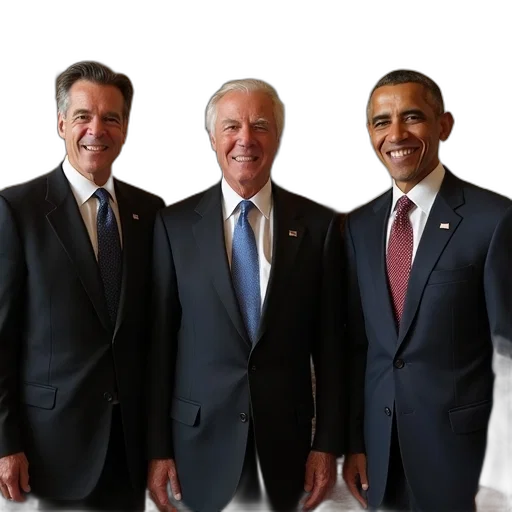 staff, president, obama, michelle transparent PNG cut-out