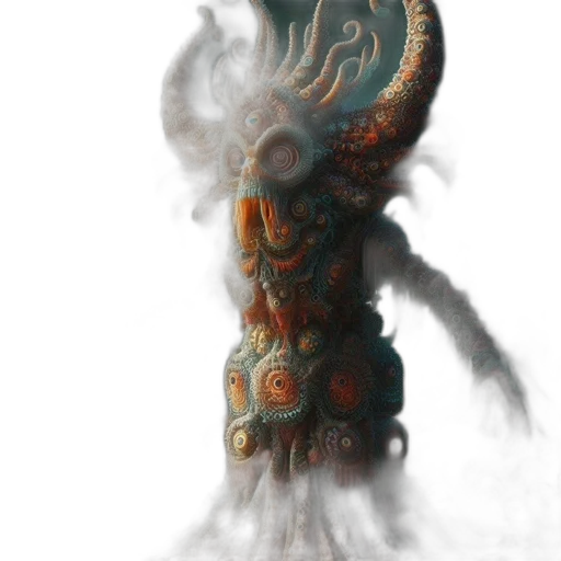 dragon, staff, creature, robot transparent PNG cut-out