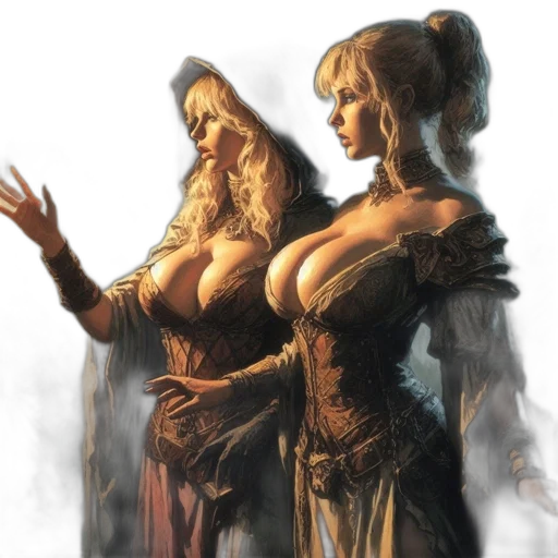 dress, fantasy art, concept art, photorealistic transparent PNG cut-out