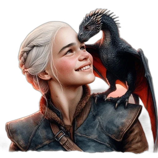 dragon, face, animal, fantasy art transparent PNG cut-out