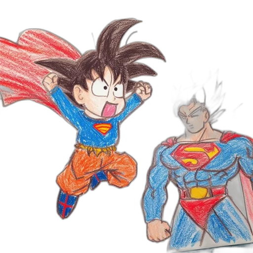 comic book art, concept art, cartoon, anime transparent PNG cut-out