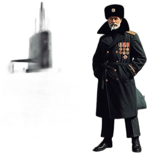 jacket, hat, staff, umbrella transparent PNG cut-out