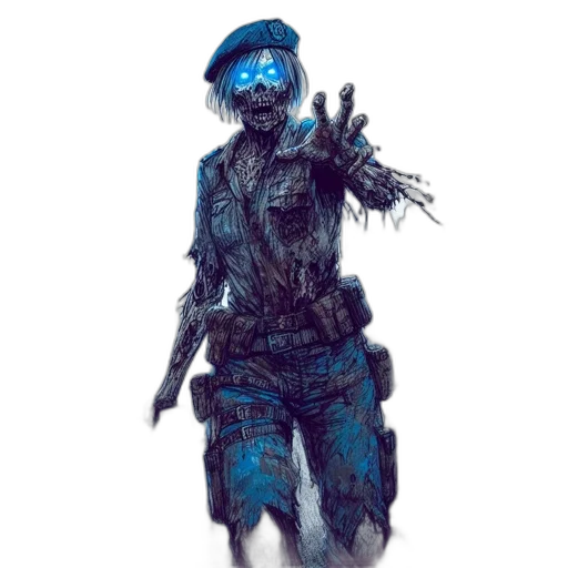 mask, staff, creature, robot transparent PNG cut-out