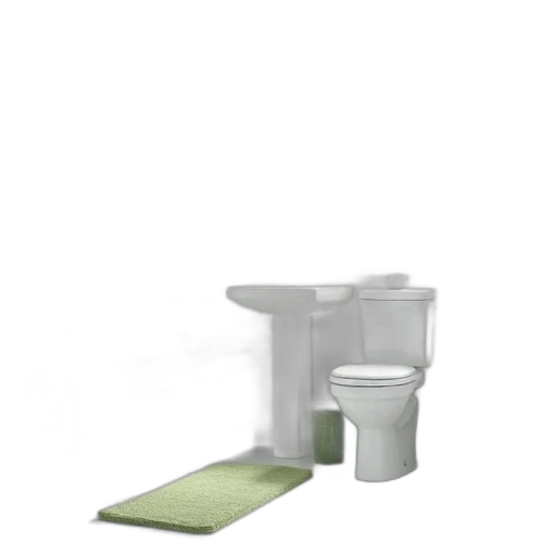 furniture, robot, 3d render, green transparent PNG cut-out
