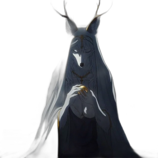crown, dress, mask, creature transparent PNG cut-out