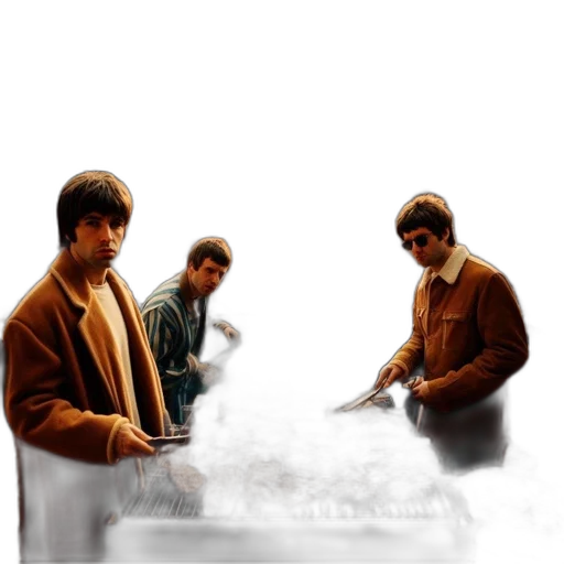 jacket, staff, food, photorealistic transparent PNG cut-out