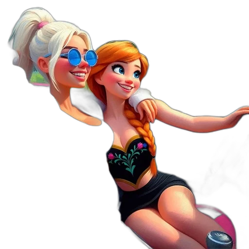 concept art, 3d render, cartoon, fantasy art transparent PNG cut-out