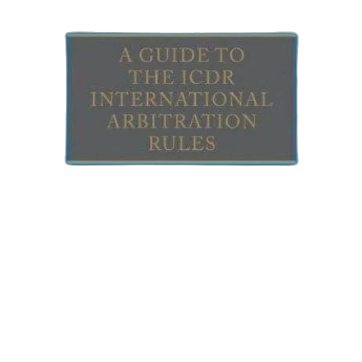 guide, icdr, international, arbitration transparent PNG cut-out