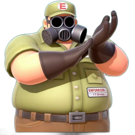 weapon, staff, robot, mask transparent PNG cut-out