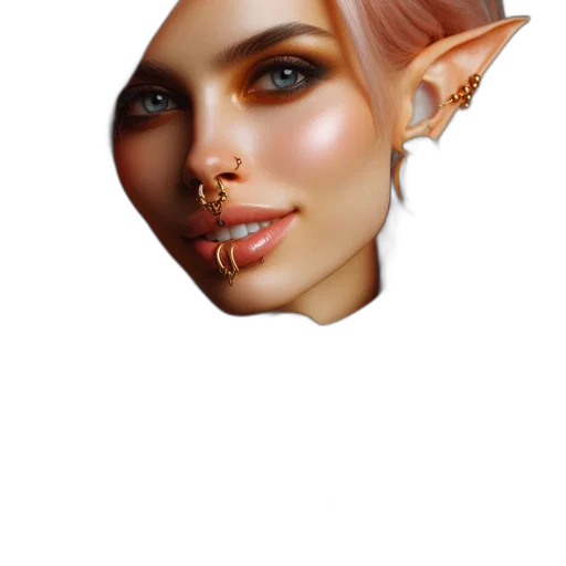 face, mask, jewelry, dragon transparent PNG cut-out