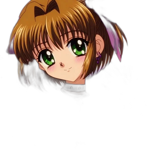 staff, face, hair, anime transparent PNG cut-out