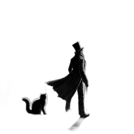 animal, hat, staff, creature transparent PNG cut-out