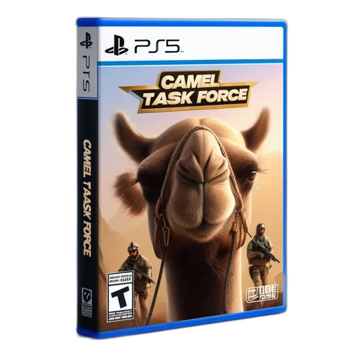 concept art, mock-up, camel, task transparent PNG cut-out