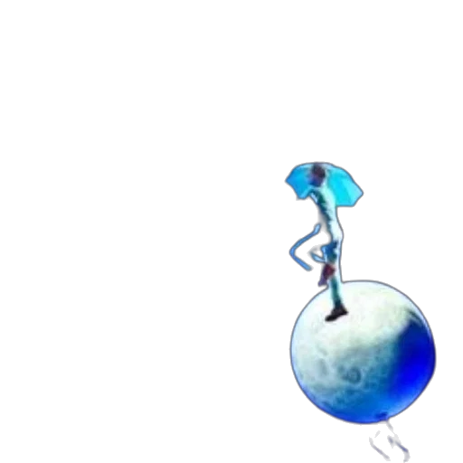 umbrella, staff, robot, creature transparent PNG cut-out