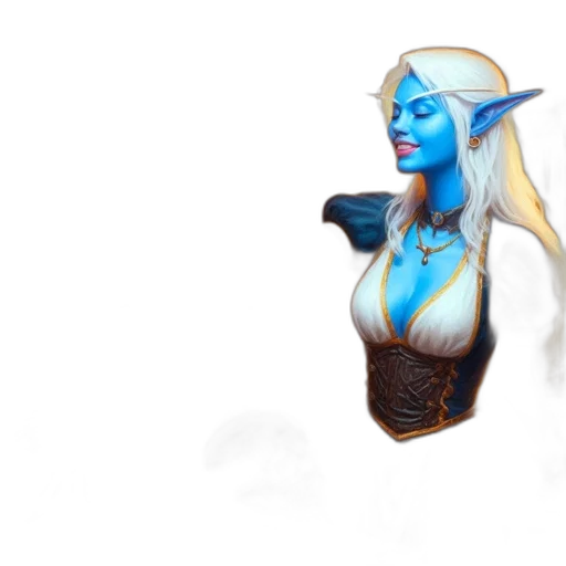 staff, face, mask, fantasy art transparent PNG cut-out