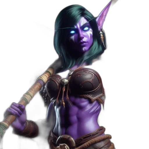 staff, sword, weapon, fantasy art transparent PNG cut-out