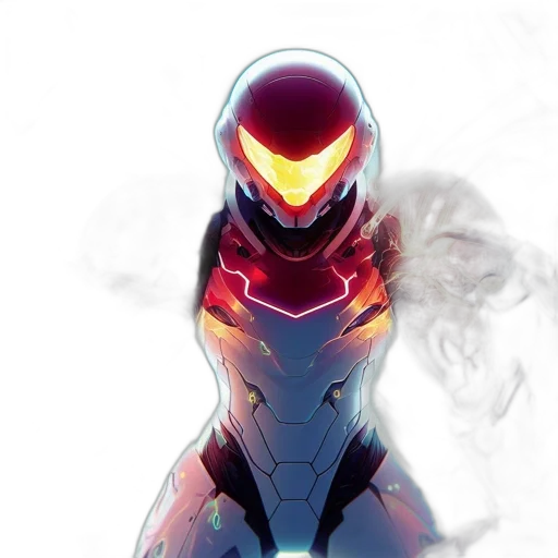 robot, dragon, mask, weapon transparent PNG cut-out