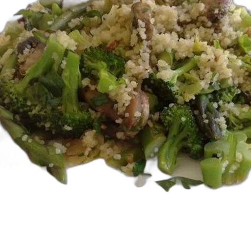food, plate, couscous, topped transparent PNG cut-out