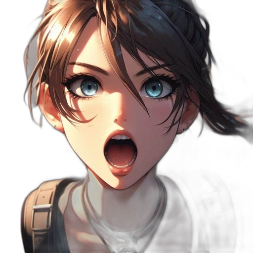 face, weapon, creature, staff transparent PNG cut-out