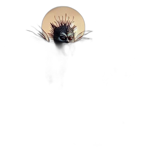hair, creature, crown, animal transparent PNG cut-out