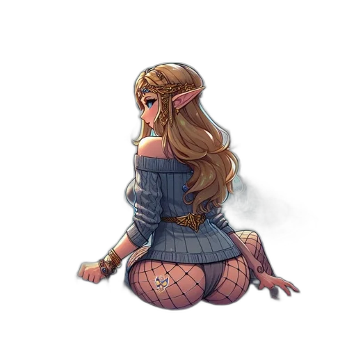 dress, pixel art, concept art, fantasy art transparent PNG cut-out