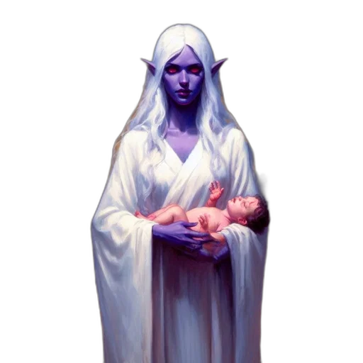 staff, face, dress, concept art transparent PNG cut-out