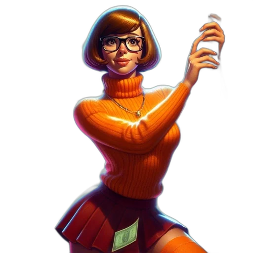 dress, staff, jacket, concept art transparent PNG cut-out