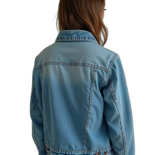 jacket, dress, hair, vaporwave transparent PNG cut-out