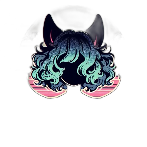 hair, mask, creature, dragon transparent PNG cut-out