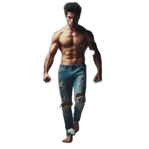 jacket, creature, 3d render, concept art transparent PNG cut-out