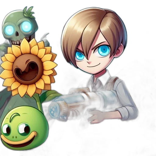 robot, concept art, pixel art, fantasy art transparent PNG cut-out