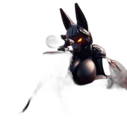 weapon, robot, mask, staff transparent PNG cut-out