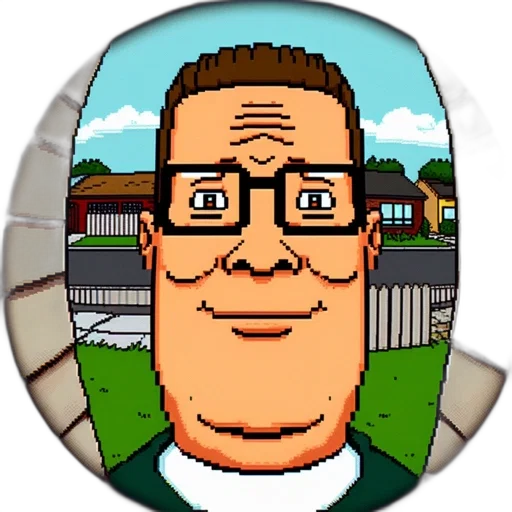 face, cartoon, pixel art, comic book art transparent PNG cut-out
