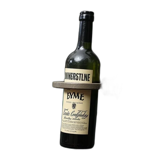 bottle, 3d render, label, labeling transparent PNG cut-out