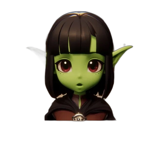 staff, mask, face, creature transparent PNG cut-out