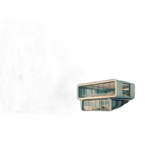 building, furniture, car, robot transparent PNG cut-out