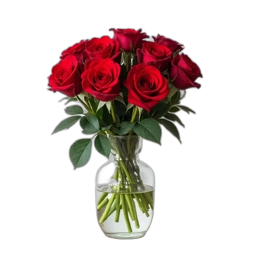 flower, crown, photorealistic, 3d render transparent PNG cut-out