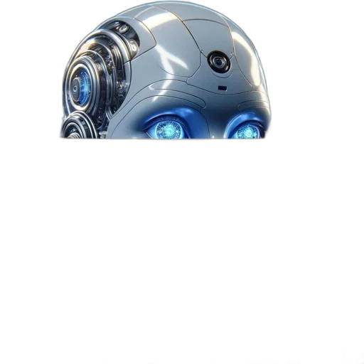 robot, mask, weapon, face transparent PNG cut-out