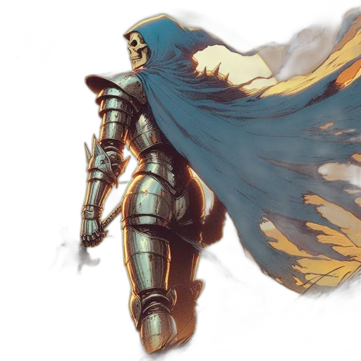 sword, robot, concept art, fantasy art transparent PNG cut-out